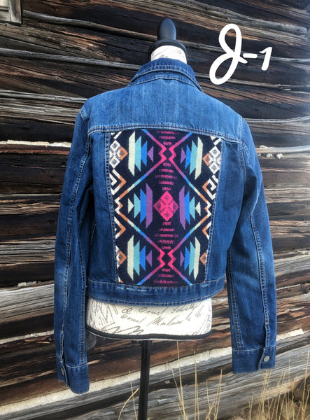 Montana Wool Ladies Denim Jacket Large - J1